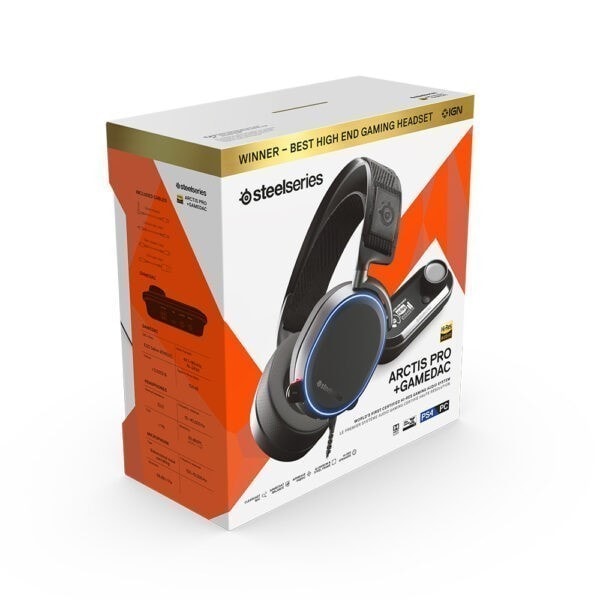 Steelseries Arctis Pro Gamedac Kablolu Siyah Gaming Kulaklik 3