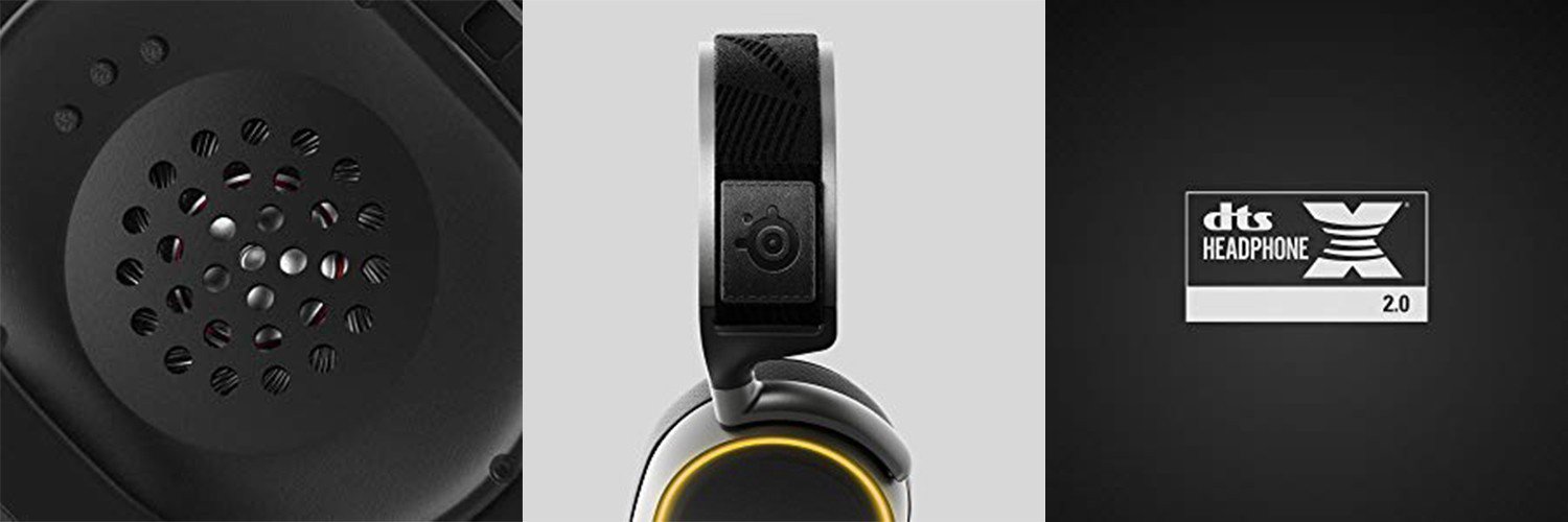 Steelseries Arctis Pro Gamedac Kablolu Siyah Gaming Kulaklik 5