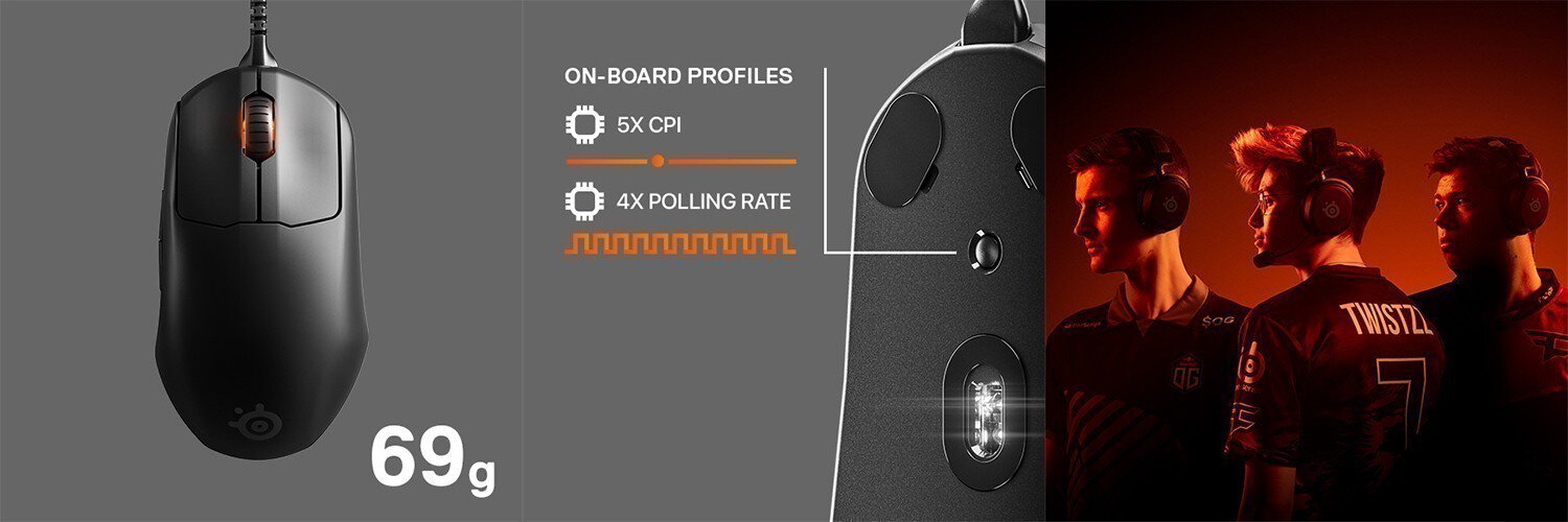 Steelseries Prime Rgb Gaming Mouse 10