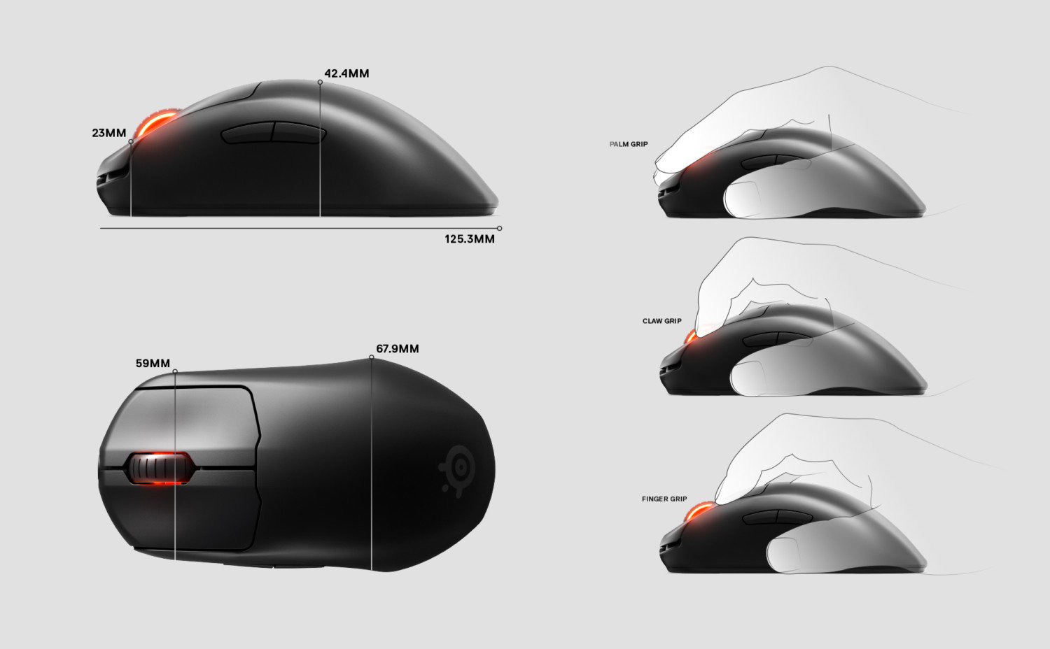 Steelseries Prime Rgb Kablosuz Gaming Mouse 15
