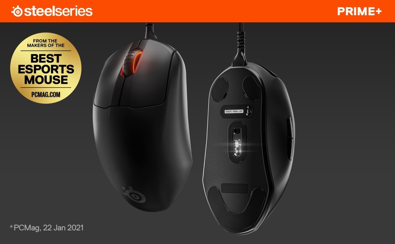 Steelseries Prime Rgb Truemove Pro Sensor Gaming Mouse 10