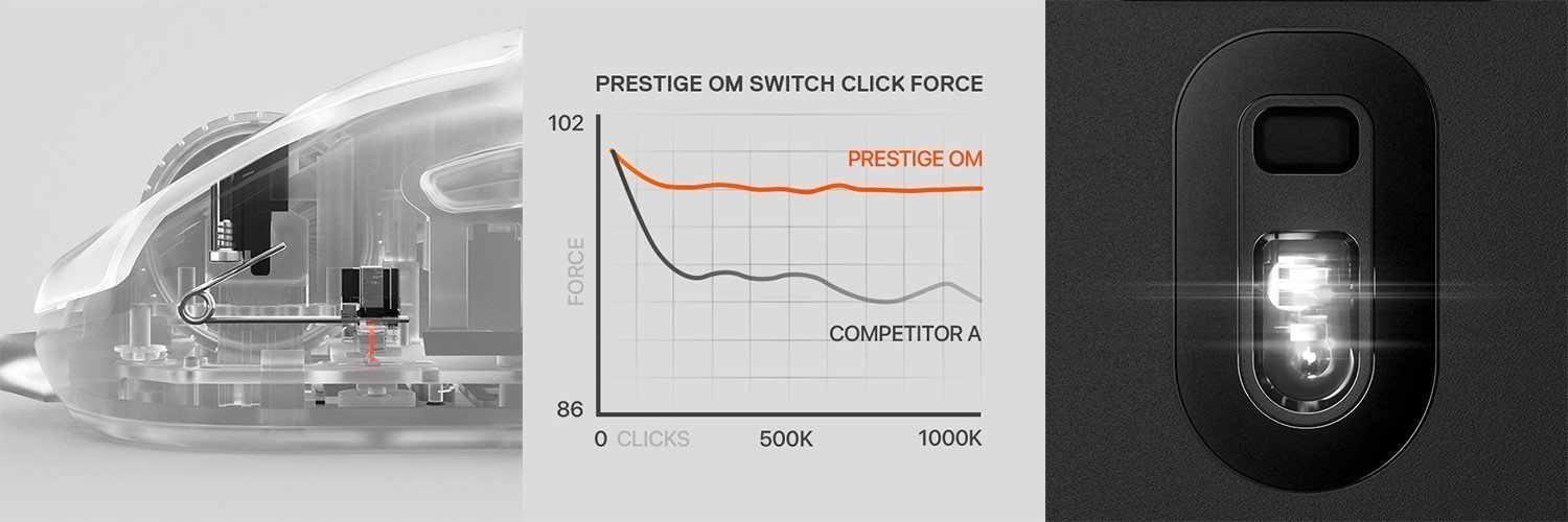 Steelseries Prime Rgb Truemove Pro Sensor Gaming Mouse 13