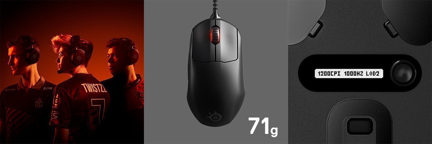 Steelseries Prime Rgb Truemove Pro Sensor Gaming Mouse 14