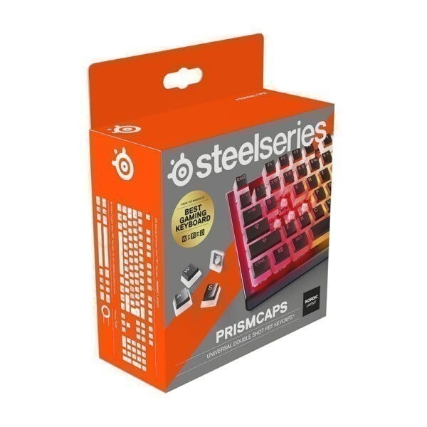 Steelseries Prismcaps Siyah Cift Tarafli Tus Seti 1