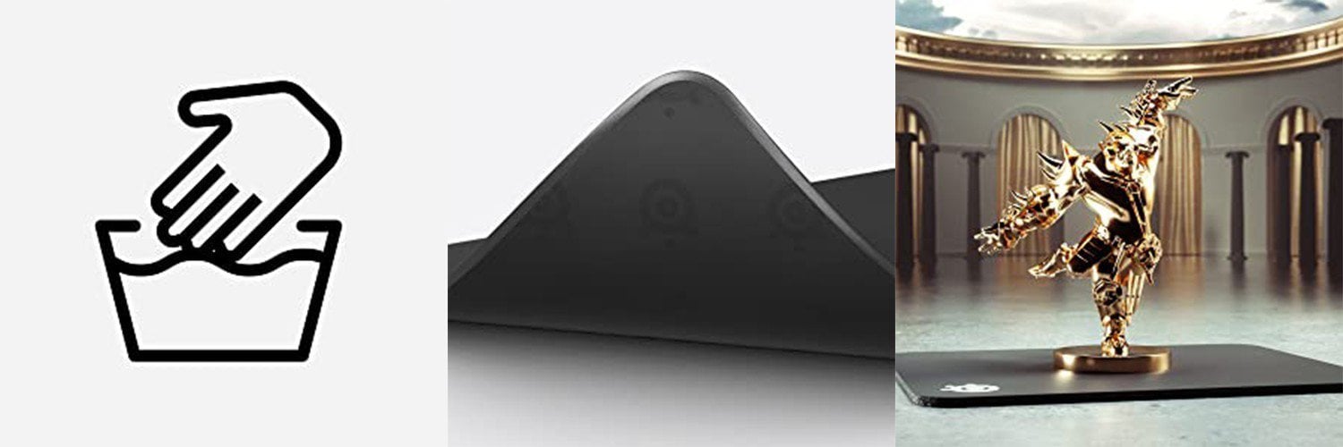 Steelseries Qck Edge Gaming Mousepad L 8