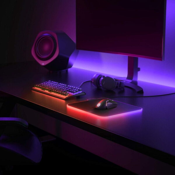 Steelseries Qck Prism Cloth Rgb Gaming Mousepad Medium 2