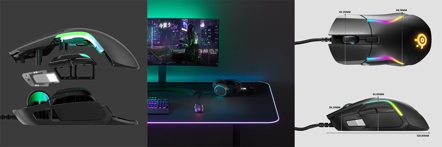 Steelseries Rival 5 Rgb Gaming Mouse 15