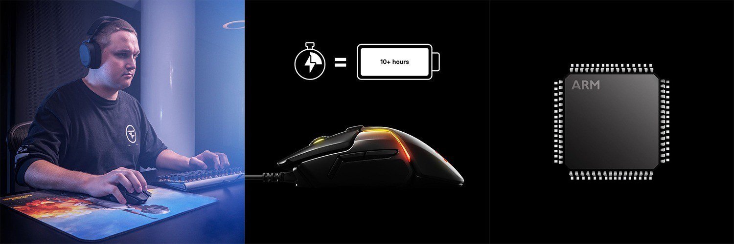 Steelseries Rival 650 Rgb Kablosuz Gaming Mouse 10