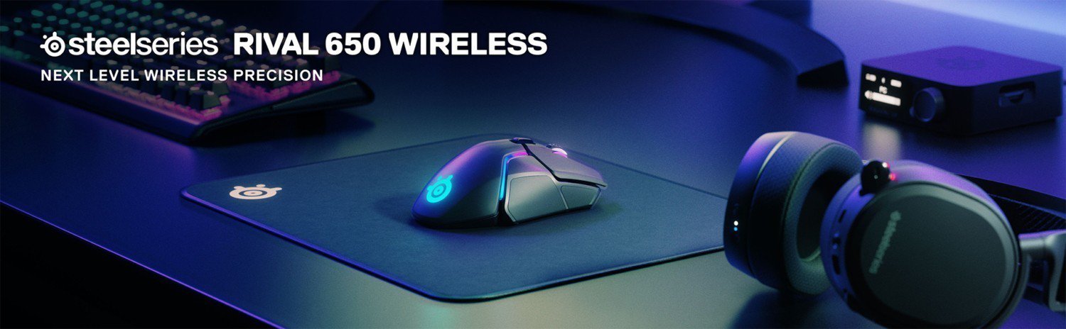 Steelseries Rival 650 Rgb Kablosuz Gaming Mouse 7
