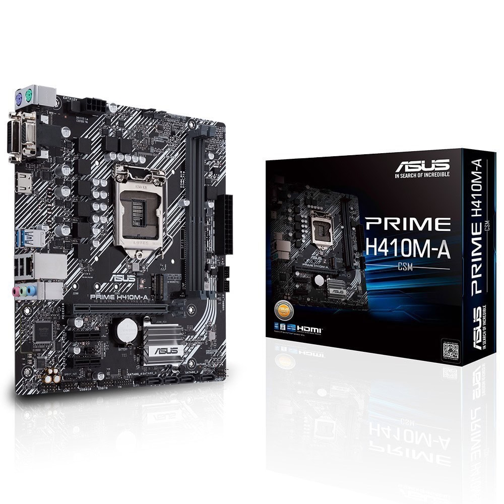 Asus Prime H410m A Csm 2933mhz Ddr4 Soket 1200 M 2 Matx Anakart