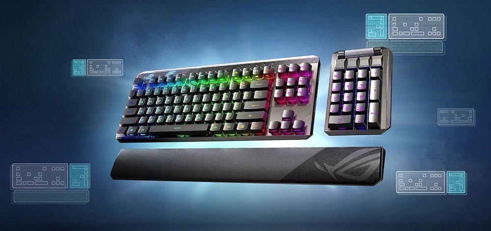 ASUS ROG CLAYMORE II Klavye a1