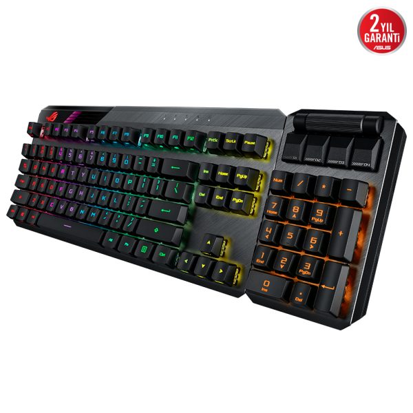 Asus Rog Claymore Ii Moduler Tkl Rx Red Switch Rgb Kablosuz Turkce Mekanik Gaming Klavye 10