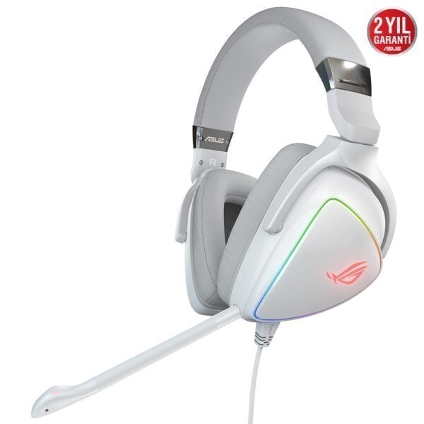Asus Rog Delta White Rgb Oyuncu Kulaklik 1