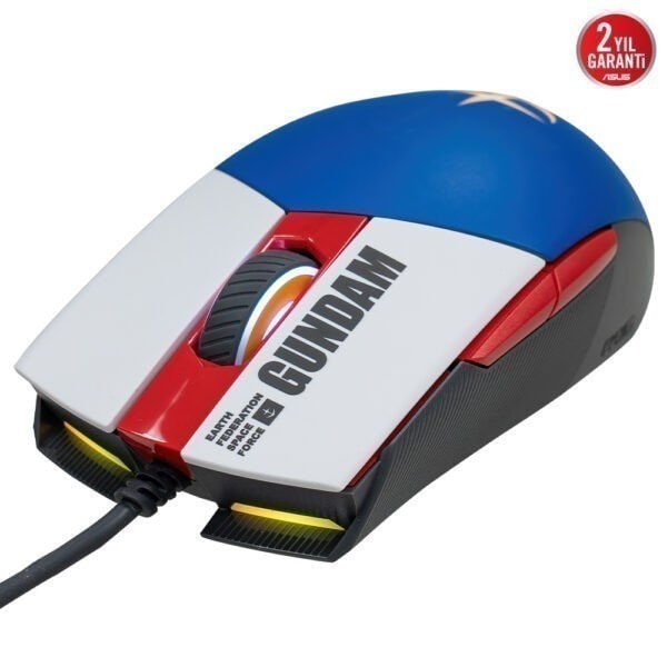 Asus Rog Strix Impact Ii Gundam Rgb Gaming Mouse 2