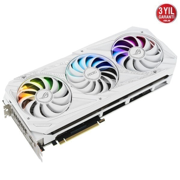 Asus Rog Strix White Edition Geforce Rtx 3090 Oc 24gb Gddr6x 384 Bit Ekran Karti 2