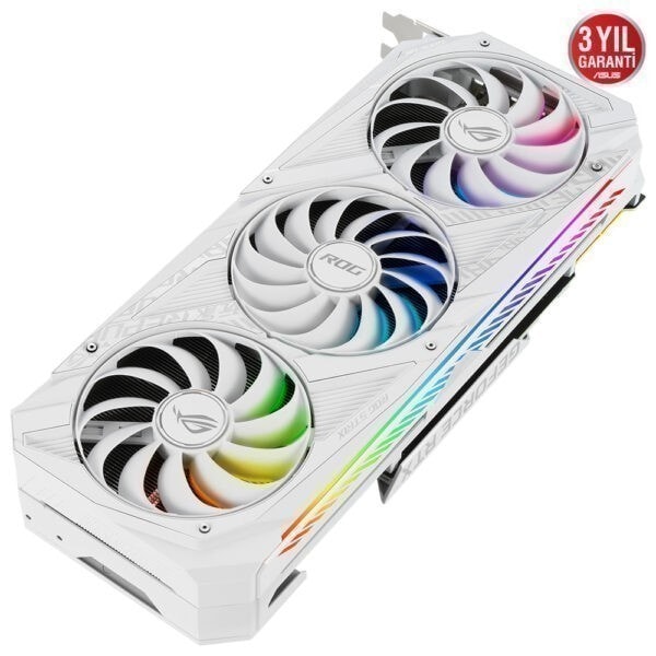 Asus Rog Strix White Edition Geforce Rtx 3090 Oc 24gb Gddr6x 384 Bit Ekran Karti 4