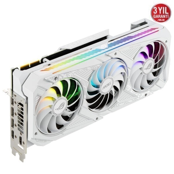 Asus Rog Strix White Edition Geforce Rtx 3090 Oc 24gb Gddr6x 384 Bit Ekran Karti 5