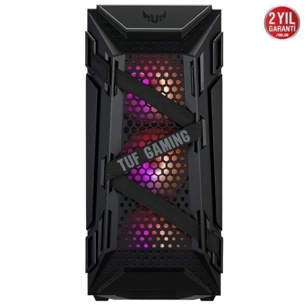 Asus Tuf Gaming Gt301 Rgb Temperli Cam Usb 3 2 Vga Tutuculu Mid Tower Kasa 1