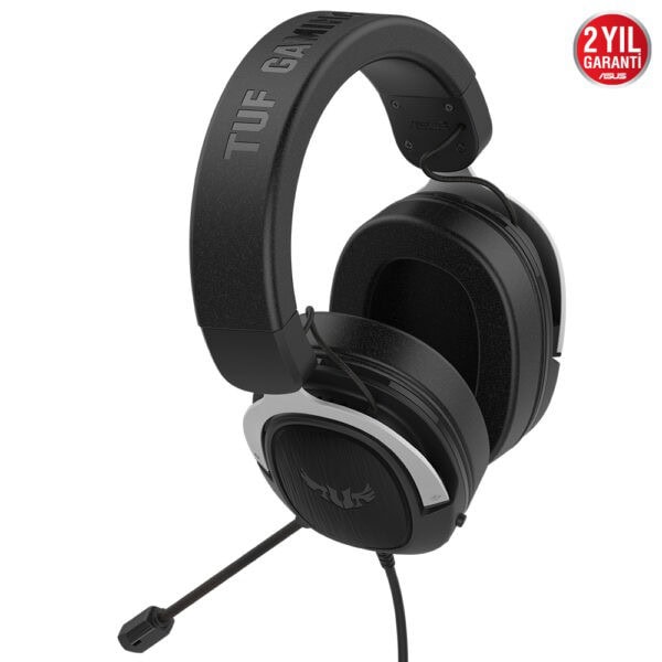 Asus Tuf Gaming H3 Silver 7 1 Surround Oyuncu Kulaklik 4