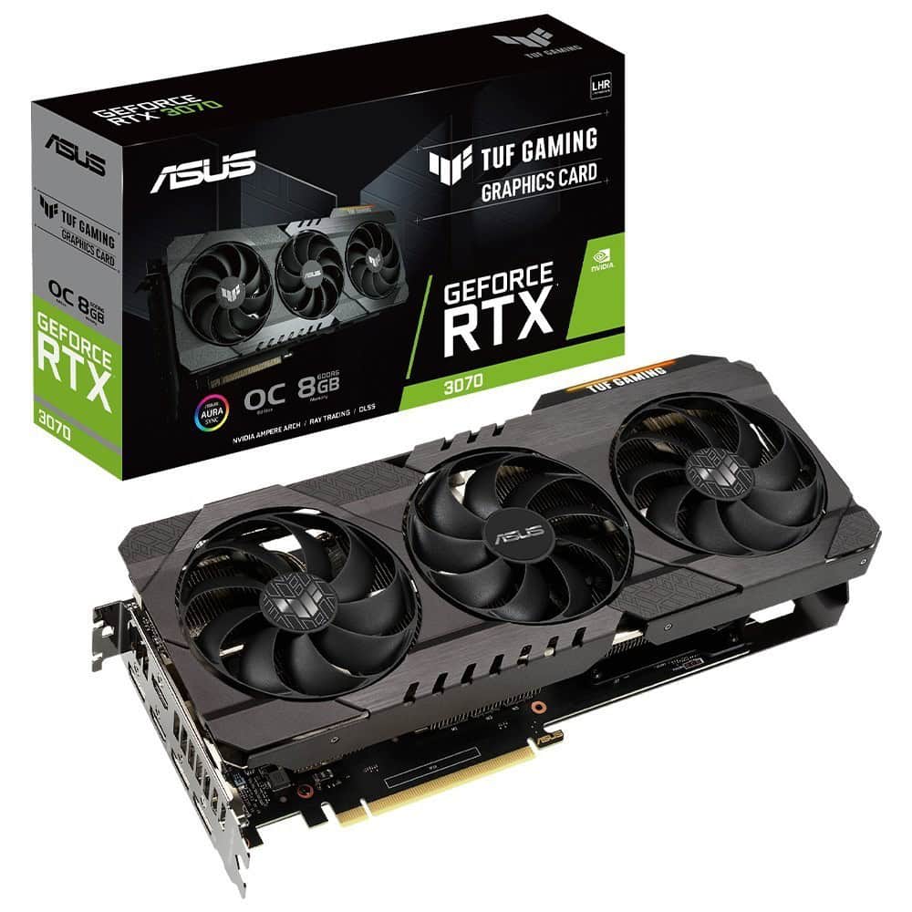Asus Tuf Geforce Rtx 3070 Gaming Oc V2 8gb Gddr6 256 Bit Ekran Karti