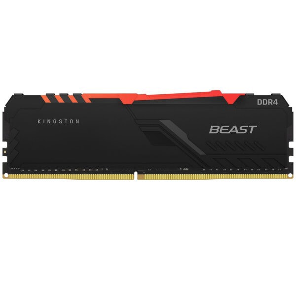 Kingston 16gb 2x8gb Beast Rgb Siyah 3600mhz Cl17 Ddr4 Dual Kit Ram 2
