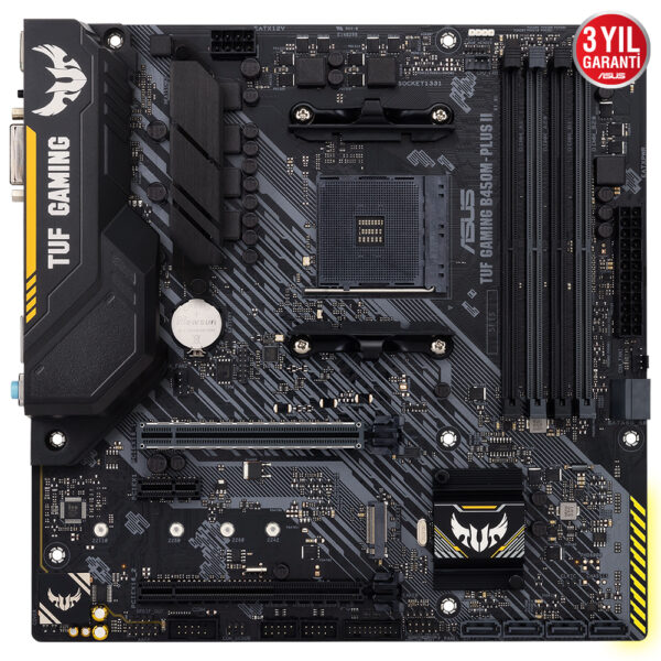 Asus Tuf Gaming B450m Plus Ii 4400mhz Oc Ddr4 Soket Am4 M 2 Hdmi Dvi D Matx Anakart 1