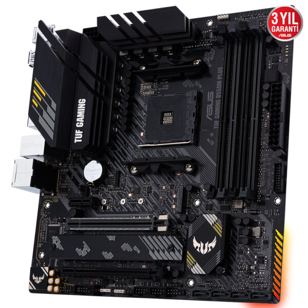 Asus Tuf Gaming B550m Plus 4600mhzoc Ddr4 Soket Am4 Hdmi Dp Matx Anakart 3