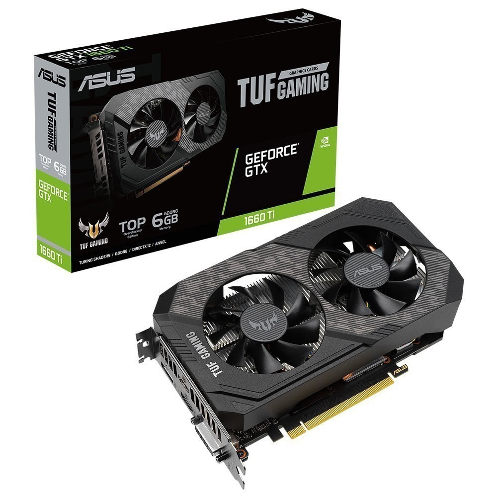 Asus Tuf Gaming Gtx 1660 Ti Evo Top 6gb Gddr6 192 Bit Ekran Karti