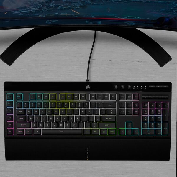 CORSAIR K55 RGB PRO XT Klavye a1