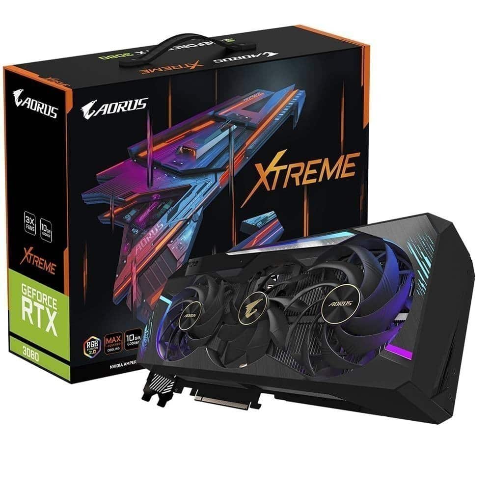 Gigabyte Geforce Rtx 3080 Aorus Xtreme 10gb 2 0 Gddr6x 320 Bit Ekran Karti