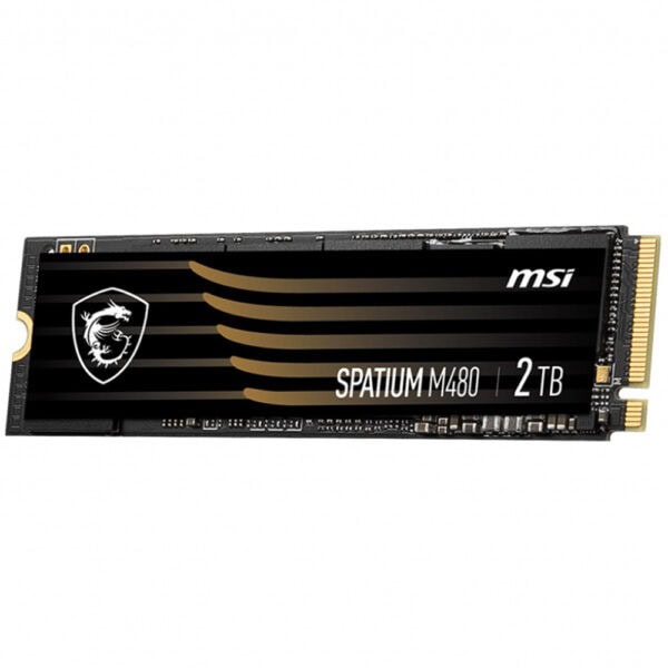 Msi 2tb Spatium M480 Pcie 4 0 Nvme M 2 Ssd 7000mb Okuma 6850mb Yazma 1