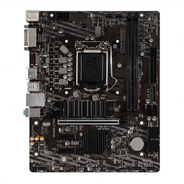 Msi B460m A Pro 2933mhz Ddr4 Soket 1200 M 2 Hdmi Dvi Matx Anakart 2