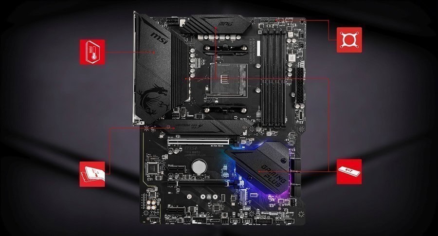 MSI MPG B550 Gaming Plus Anakart a2