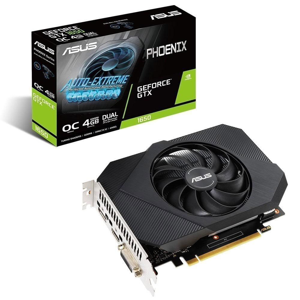 Asus Phoenix Geforce Gtx 1650 Oc 4gb Gddr5 128 Bit Ekran Karti