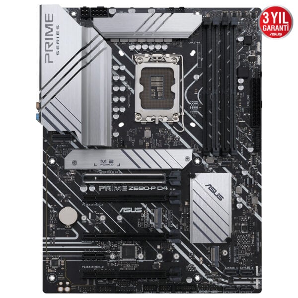 Asus Prime Z690 P D4 5333mhzoc Ddr4 Soket 1700 M 2 Hdmi Dp Atx Anakart 3