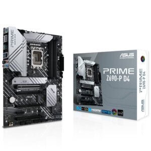 Asus Prime Z690 P D4 5333mhzoc Ddr4 Soket 1700 M 2 Hdmi Dp Atx Anakart