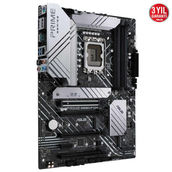 Asus Prime Z690 P D4 5333mhzoc Ddr4 Soket 1700 M 2 Hdmi Dp Atx Anakart 4