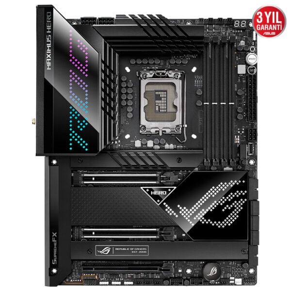 Asus Rog Maximus Z690 Hero 6400mhzoc Ddr5 Soket 1700 M 2 Hdmi Atx Anakart 2