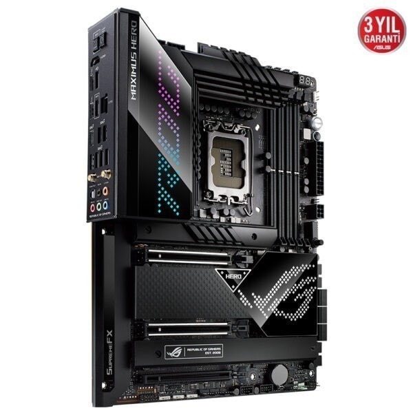 Asus Rog Maximus Z690 Hero 6400mhzoc Ddr5 Soket 1700 M 2 Hdmi Atx Anakart 8