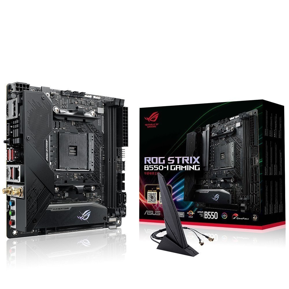 Asus Rog Strix B550 I Gaming 5100mhzoc Ddr4 Soket Am4 Wi Fi M 2 Mini Itx Anakart