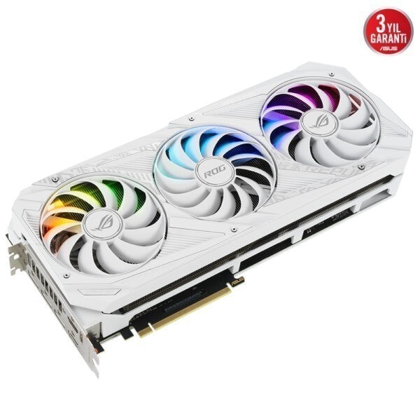Asus Rog Strix Geforce Rtx 3080 White Edition Oc V2 10gb Gddr6x 320 Bit Ekran Karti 2