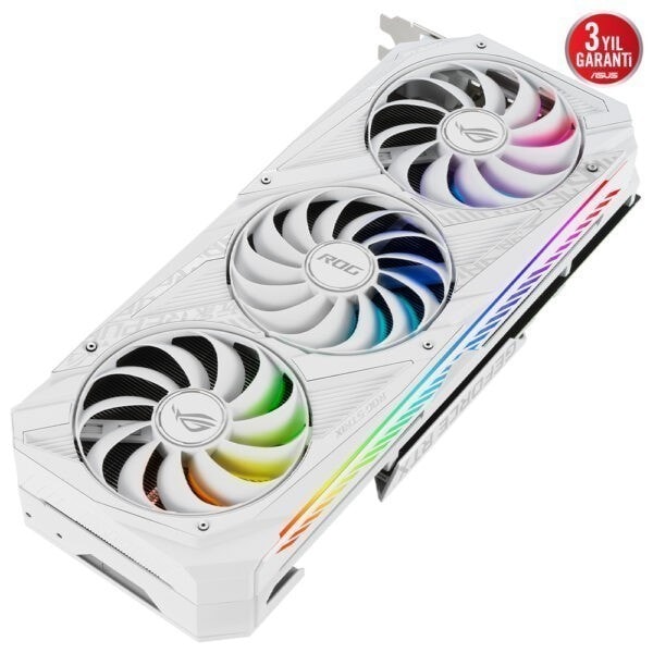 Asus Rog Strix Geforce Rtx 3080 White Edition Oc V2 10gb Gddr6x 320 Bit Ekran Karti 4