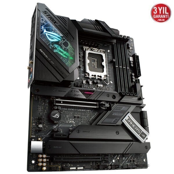 Asus Rog Strix Z690 F Gaming Wifi 6400mhzoc Ddr5 Soket 1700 M 2 Hdmi Dp Atx Anakart 3