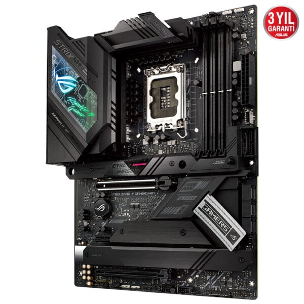 Asus Rog Strix Z690 F Gaming Wifi 6400mhzoc Ddr5 Soket 1700 M 2 Hdmi Dp Atx Anakart 5