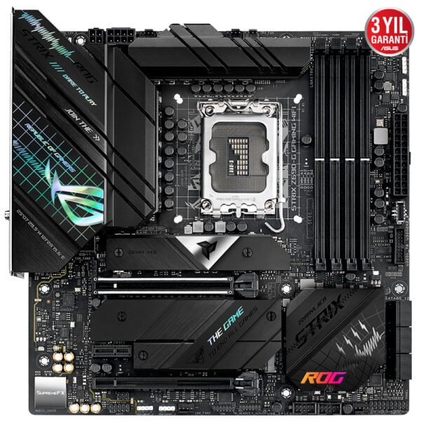 Asus Rog Strix Z690 G Gaming Wifi 6000mhzoc Ddr5 Soket 1700 M 2 Hdmi Dp Atx Anakart 3