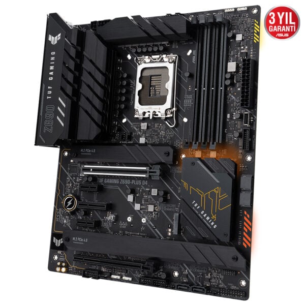 Asus Tuf Gaming Z690 Plus D4 5333mhzoc Ddr4 Soket 1700 M 2 Hdmi Dp Atx Anakart 3