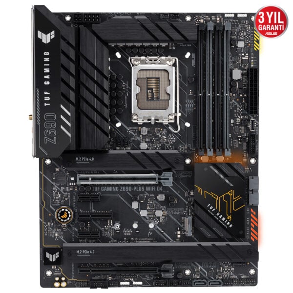 Asus Tuf Gaming Z690 Plus Wifi D4 5333mhzoc Ddr4 Soket 1700 M 2 Hdmi Dp Atx Anakart 3
