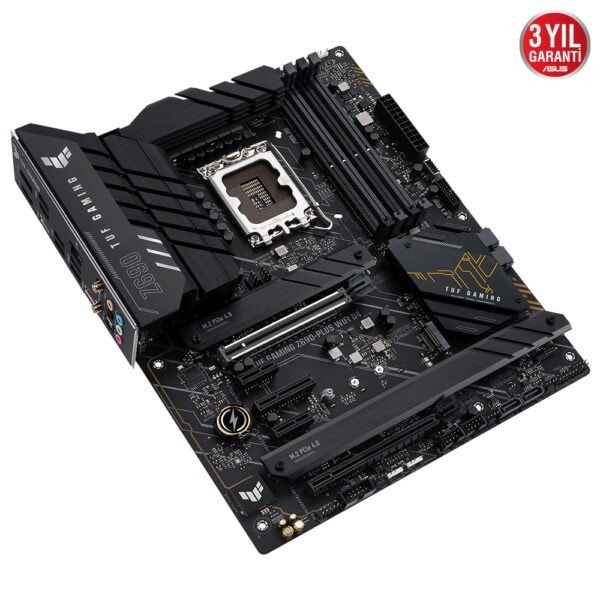 Asus Tuf Gaming Z690 Plus Wifi D4 5333mhzoc Ddr4 Soket 1700 M 2 Hdmi Dp Atx Anakart 6
