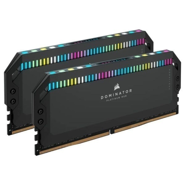 Corsair 32gb 2x16gb Dominator Platinum Rgb Siyah 5200mhz Cl38 Ddr5 Dual Kit Ram 1