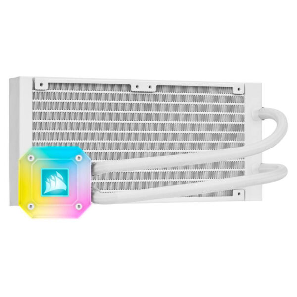 Corsair Icue H100i Elite Capellix Beyaz Rgb 240mm Islemci Sivi Sogutucu 1